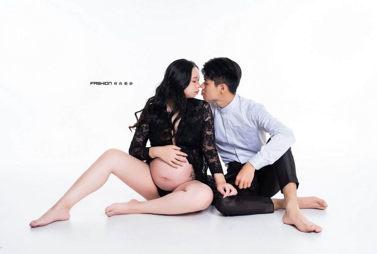 時尚婚紗孕婦寫真作品 2
