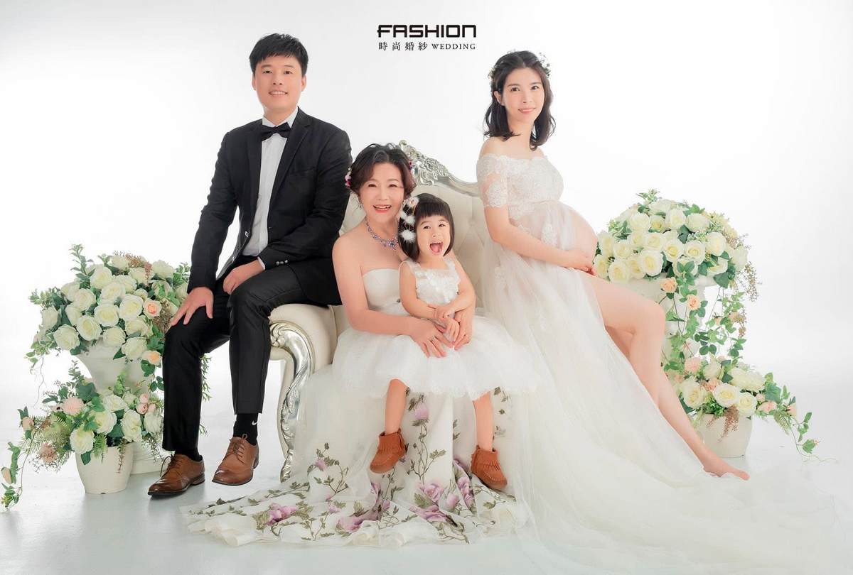 時尚婚紗孕婦寫真作品 5