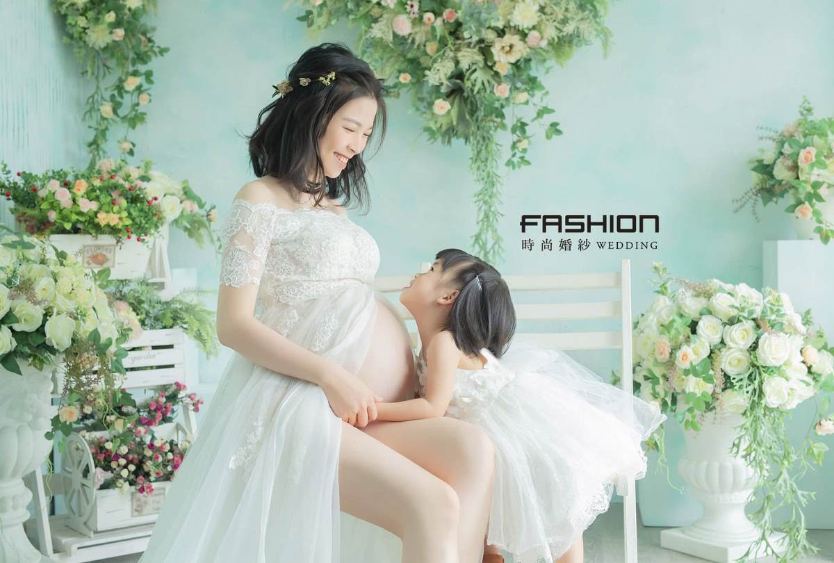 時尚婚紗孕婦寫真作品 6